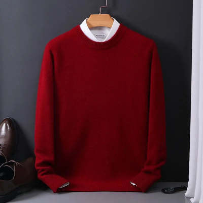 Remington | Men's Oversized Crew Neck Sweater with Relaxed Sleeves