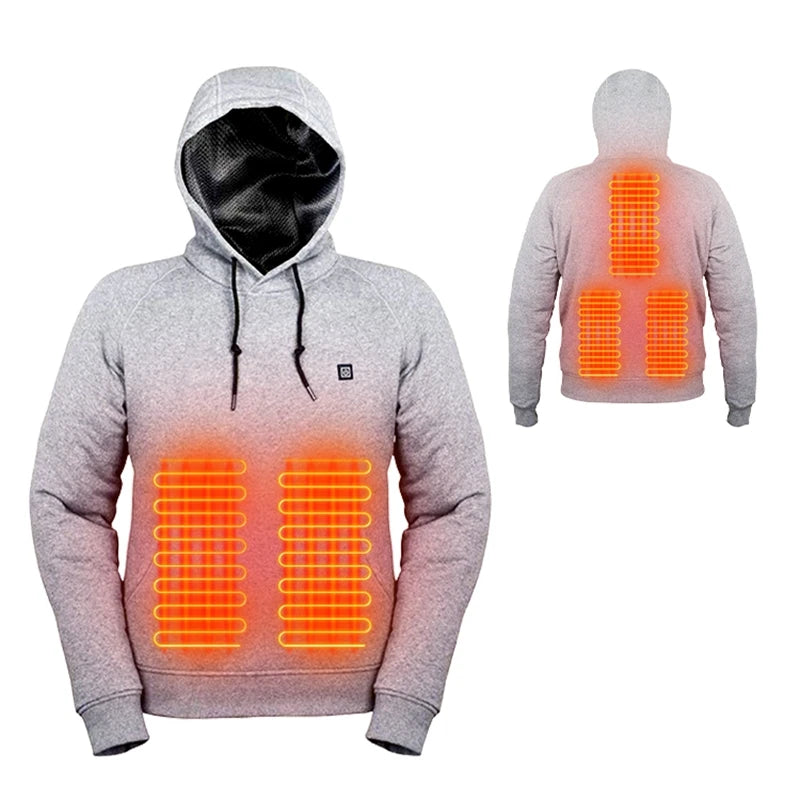 Roscoe | Men's USB Heated Hoodie with 5 Heat Levels