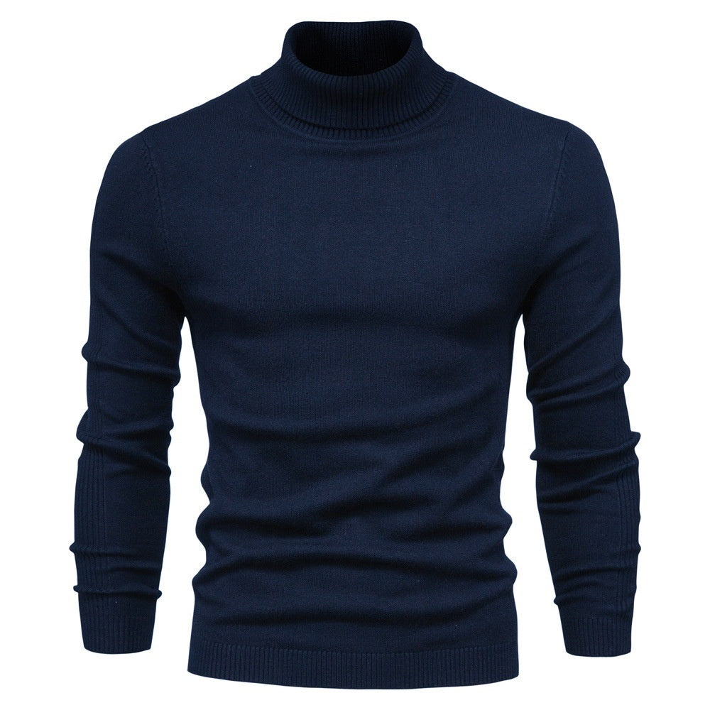 Quincy | Men's Slim Fit Viscose Turtleneck Sweater