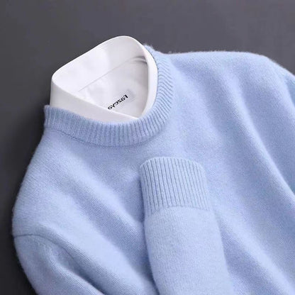 Remington | Men's Oversized Crew Neck Sweater with Relaxed Sleeves