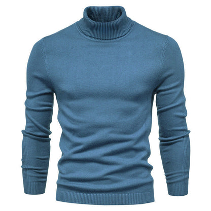 Quincy | Men's Slim Fit Viscose Turtleneck Sweater