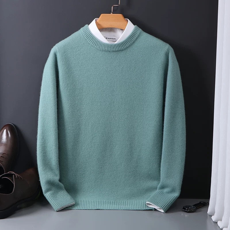 Remington | Men's Oversized Crew Neck Sweater with Relaxed Sleeves