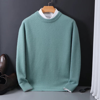 Remington | Men's Oversized Crew Neck Sweater with Relaxed Sleeves