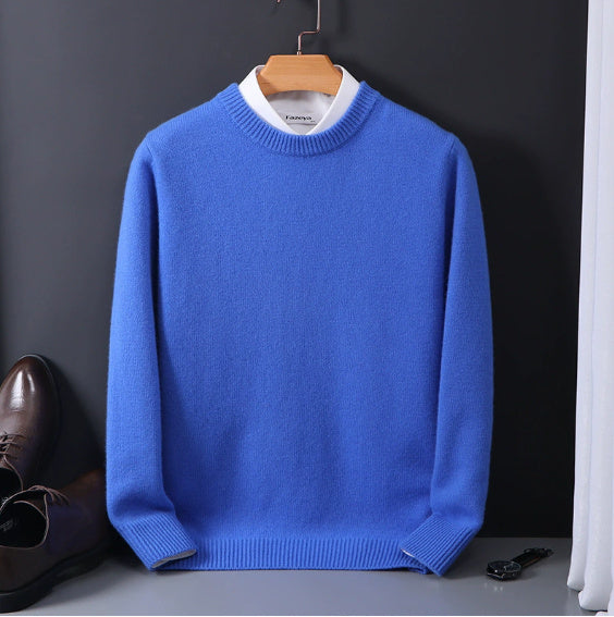 Remington | Men's Oversized Crew Neck Sweater with Relaxed Sleeves
