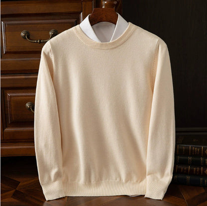Remington | Men's Oversized Crew Neck Sweater with Relaxed Sleeves