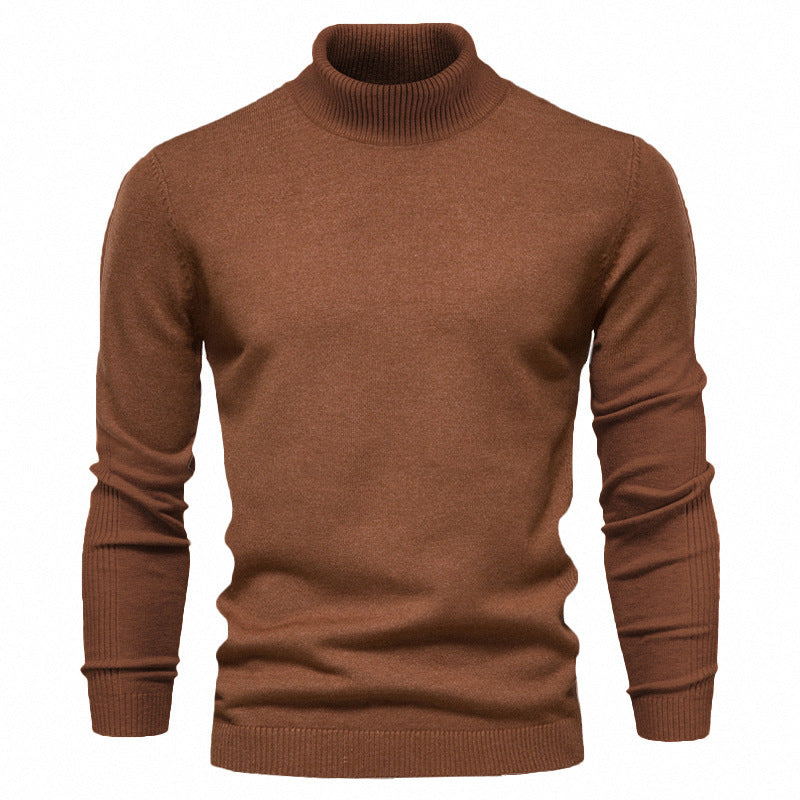 Quincy | Men's Slim Fit Viscose Turtleneck Sweater