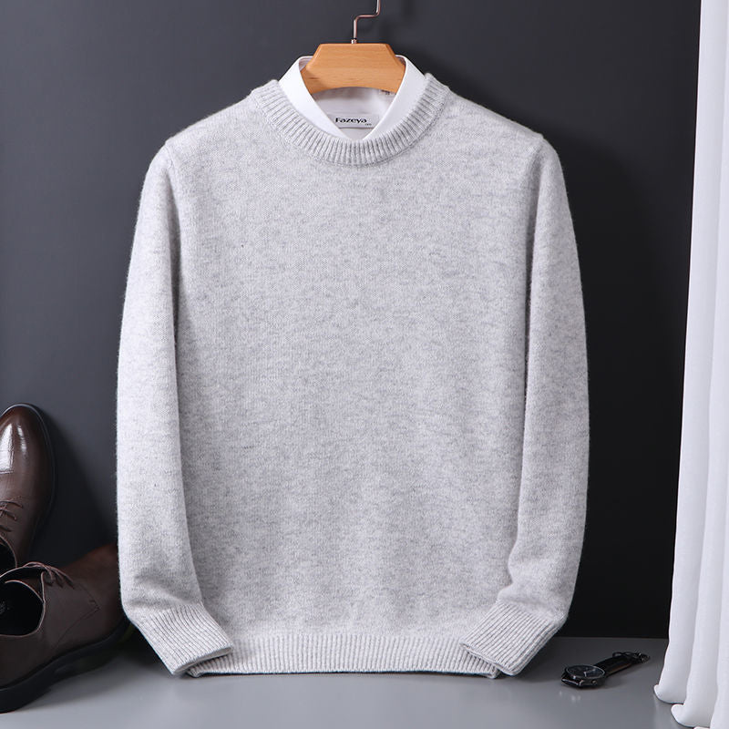 Remington | Men's Oversized Crew Neck Sweater with Relaxed Sleeves