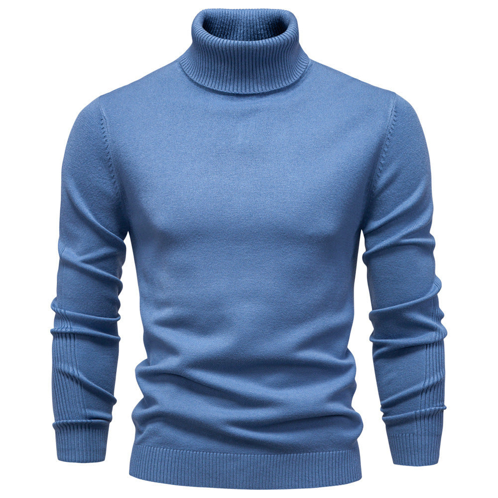 Quincy | Men's Slim Fit Viscose Turtleneck Sweater