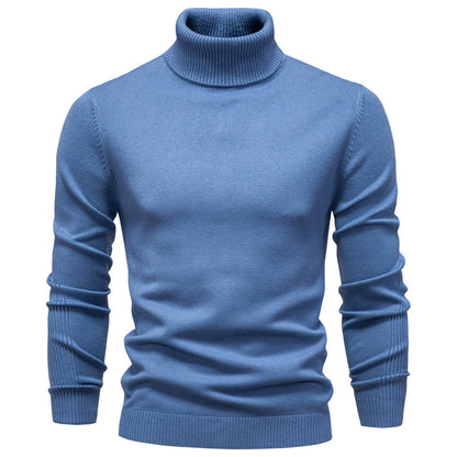 Quincy | Men's Slim Fit Viscose Turtleneck Sweater