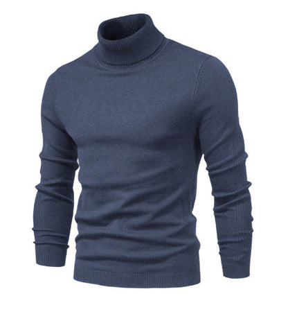 Quincy | Men's Slim Fit Viscose Turtleneck Sweater