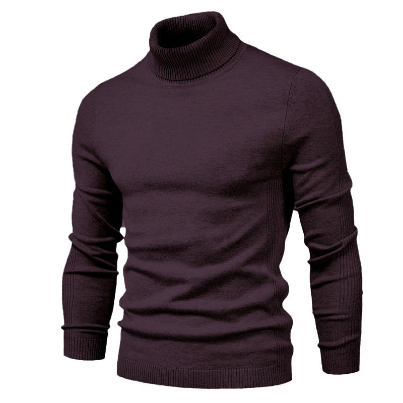 Quincy | Men's Slim Fit Viscose Turtleneck Sweater