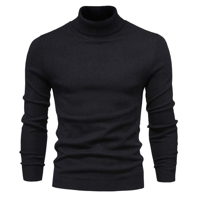 Quincy | Men's Slim Fit Viscose Turtleneck Sweater