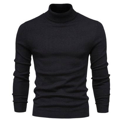 Quincy | Men's Slim Fit Viscose Turtleneck Sweater