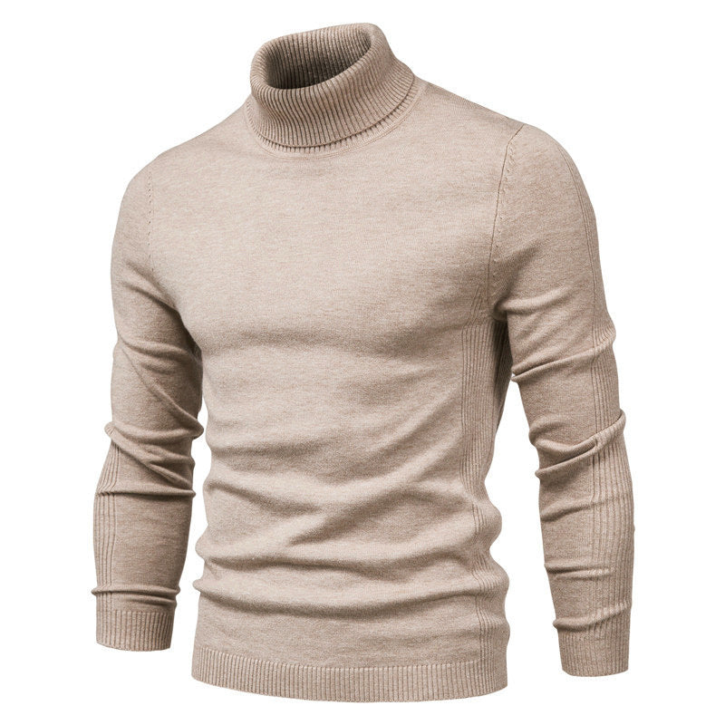 Quincy | Men's Slim Fit Viscose Turtleneck Sweater