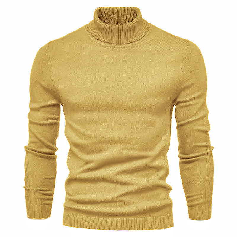 Quincy | Men's Slim Fit Viscose Turtleneck Sweater