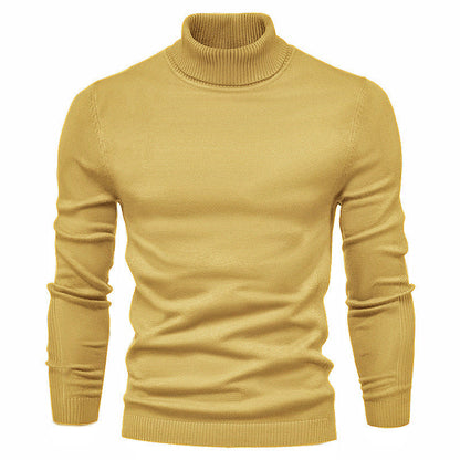 Quincy | Men's Slim Fit Viscose Turtleneck Sweater