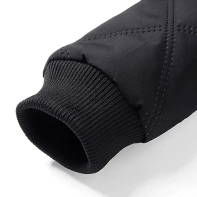 Lennox | Men's Windproof Quilted Jacket with Plush Fleece Lining