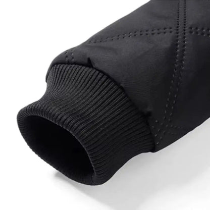 Lennox | Men's Windproof Quilted Jacket with Plush Fleece Lining