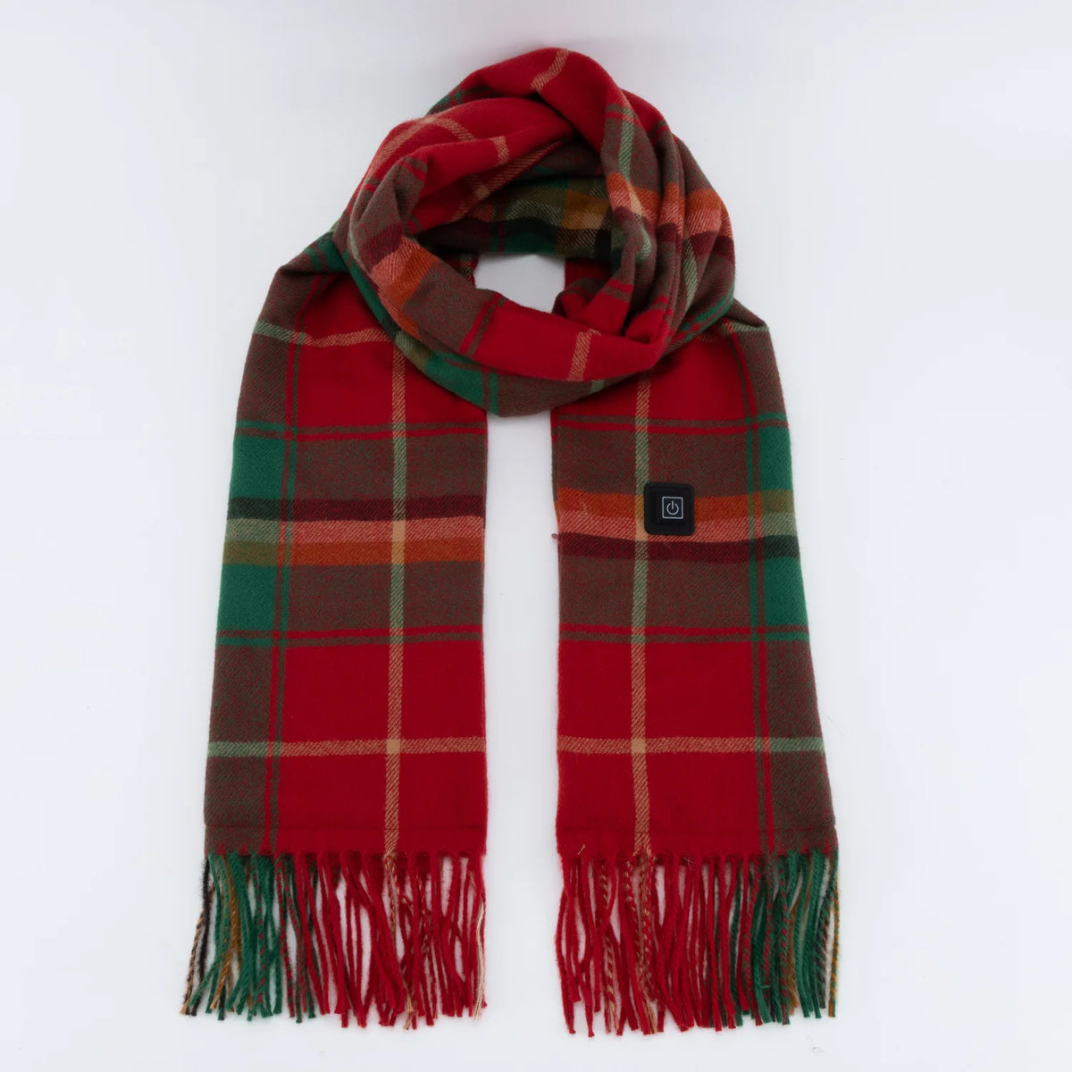 Hartley | Heated Fringe Scarf with USB Power and 3 Heat Gears