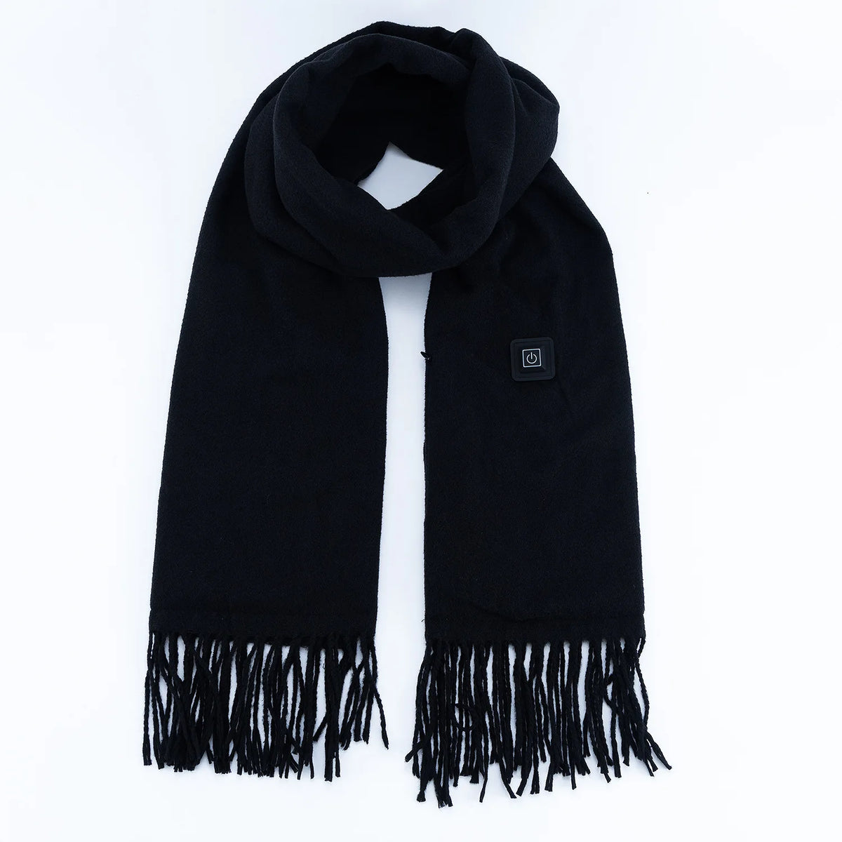 Hartley | Heated Fringe Scarf with USB Power and 3 Heat Gears
