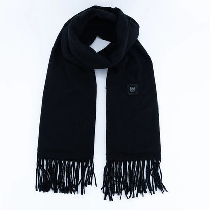 Hartley | Heated Fringe Scarf with USB Power and 3 Heat Gears