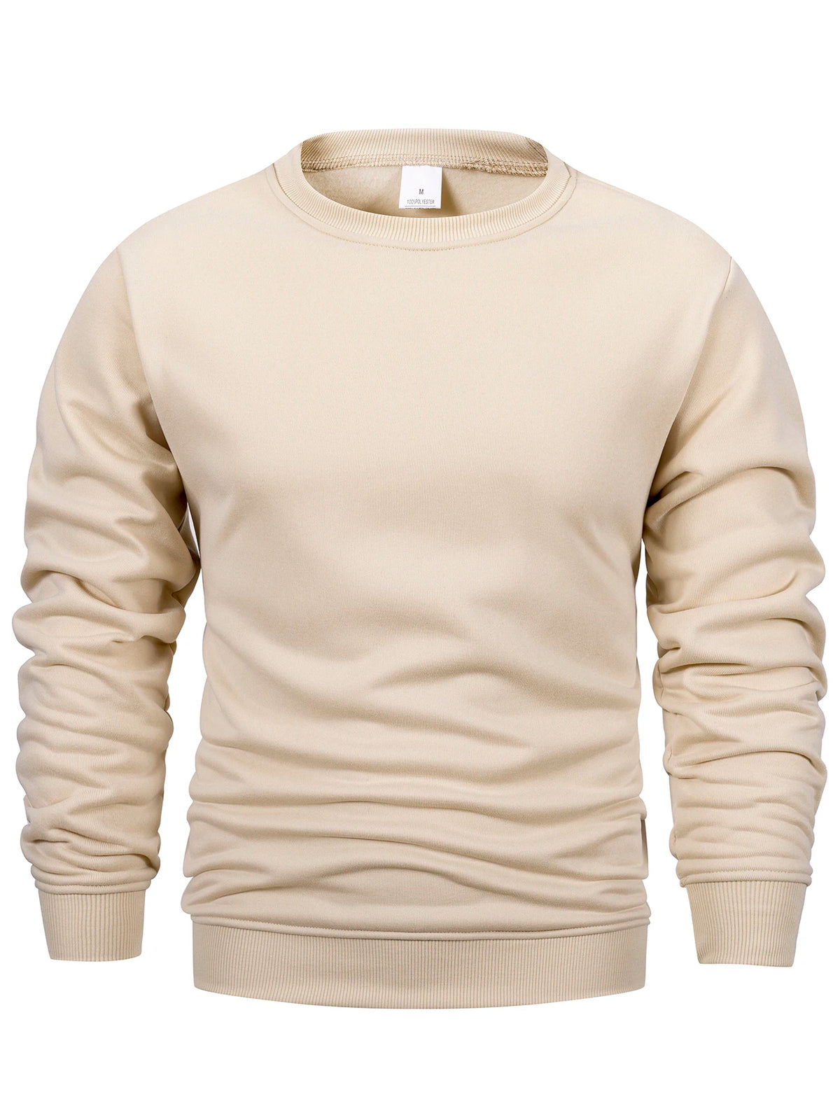 Emerson | Men's Crew Neck Pullover Sweatshirt Solid Color Long Sleeve Casual Top