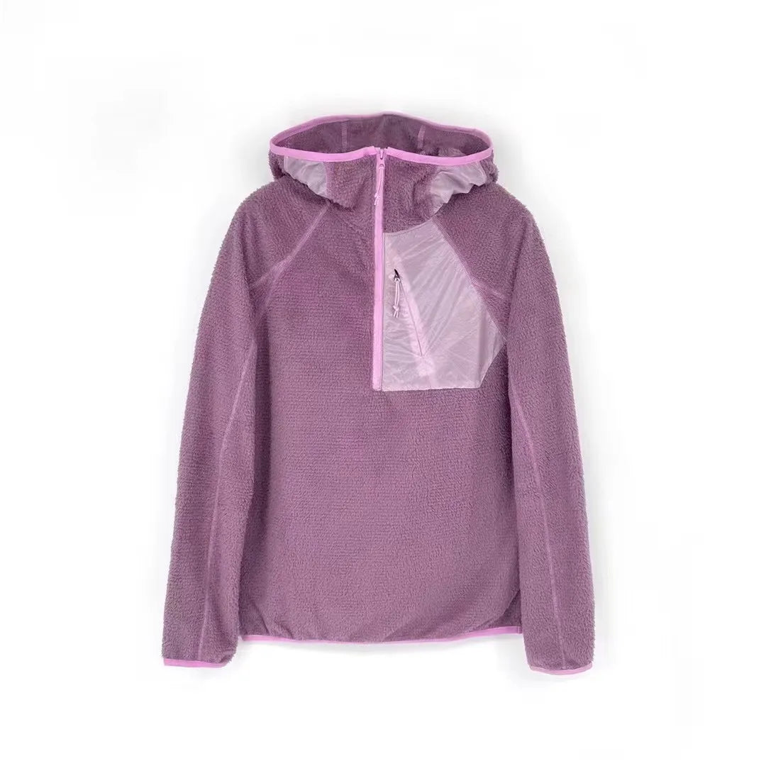 Langdon | Men's Half-Zip Fleece Pullover Hoodie with Zip Pocket