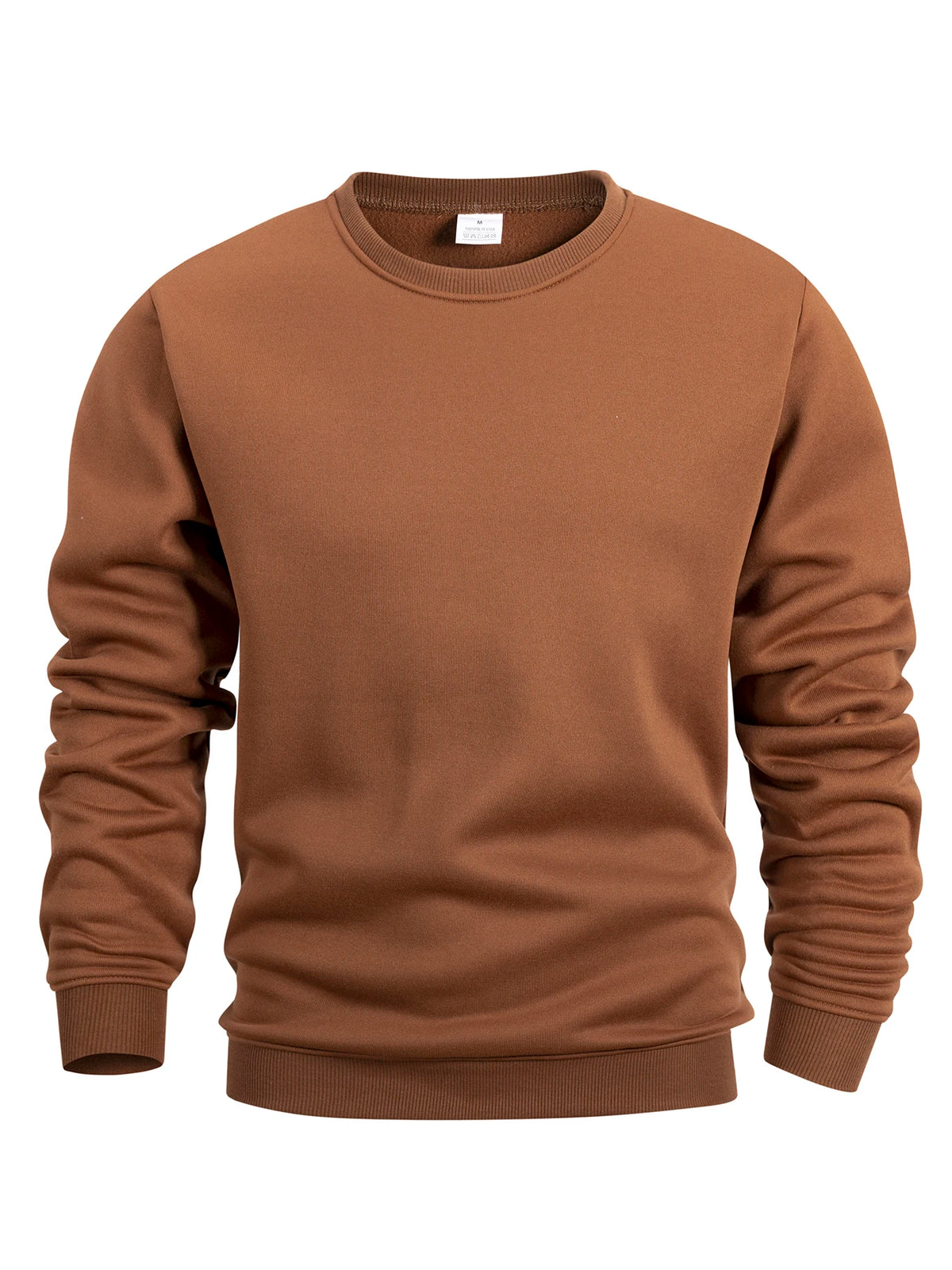 Emerson | Men's Crew Neck Pullover Sweatshirt Solid Color Long Sleeve Casual Top