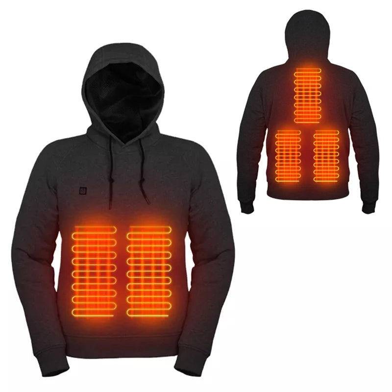Roscoe | Men's USB Heated Hoodie with 5 Heat Levels