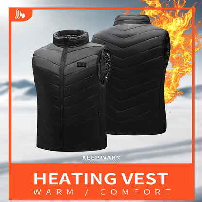 Dalton | Men's USB Heated Vest with 21 Heating Zones and 4 Switches