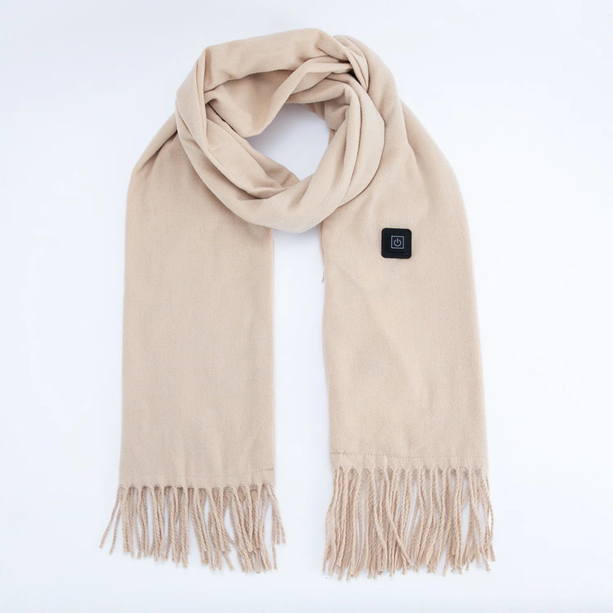 Hartley | Heated Fringe Scarf with USB Power and 3 Heat Gears