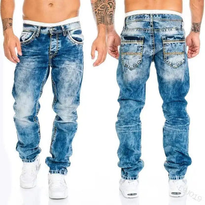 Stratton | Men's Slim Stretch Straight-Leg Jeans