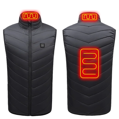 Dalton | Men's USB Heated Vest with 21 Heating Zones and 4 Switches