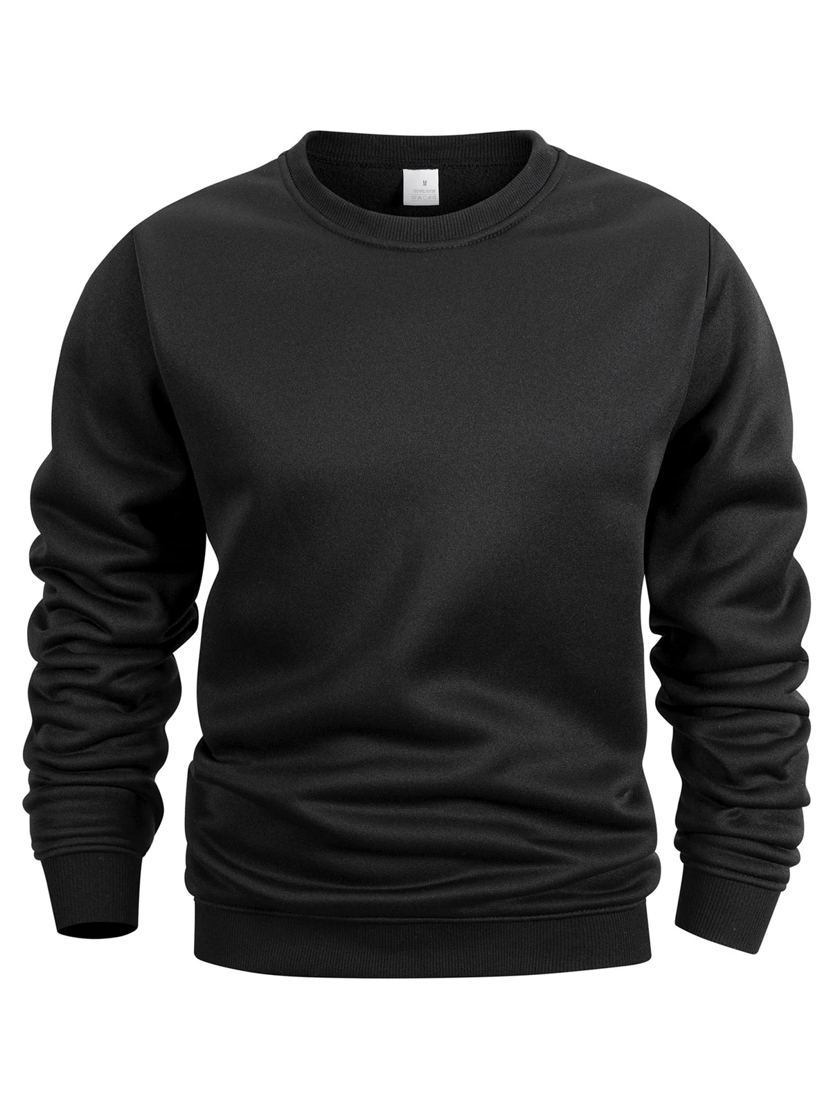 Emerson | Men's Crew Neck Pullover Sweatshirt Solid Color Long Sleeve Casual Top