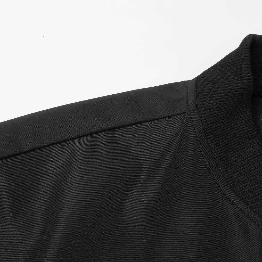 Marlon | Men's Lightweight Zip-Up Bomber Jacket with Baseball Collar for Spring and Fall