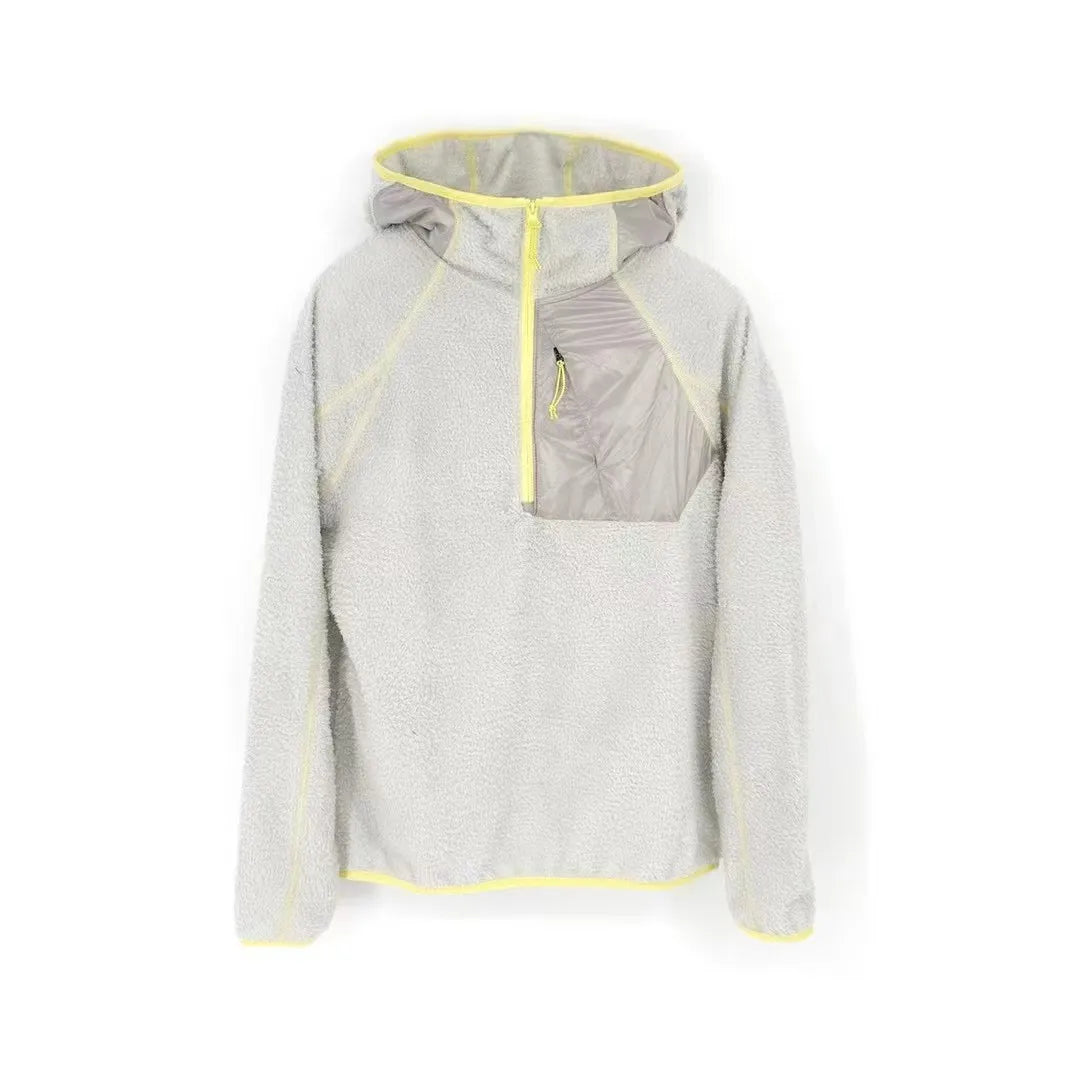Langdon | Men's Half-Zip Fleece Pullover Hoodie with Zip Pocket