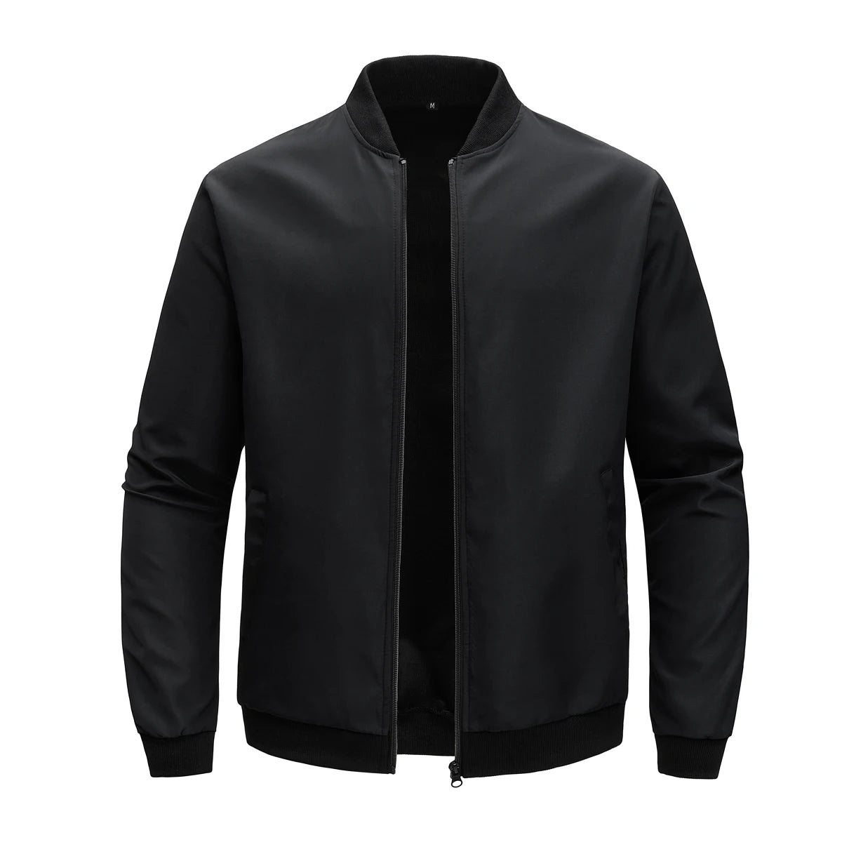 Marlon | Men's Lightweight Zip-Up Bomber Jacket with Baseball Collar for Spring and Fall