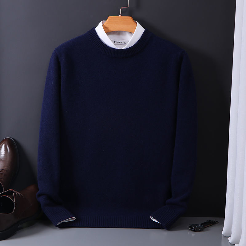 Remington | Men's Oversized Crew Neck Sweater with Relaxed Sleeves