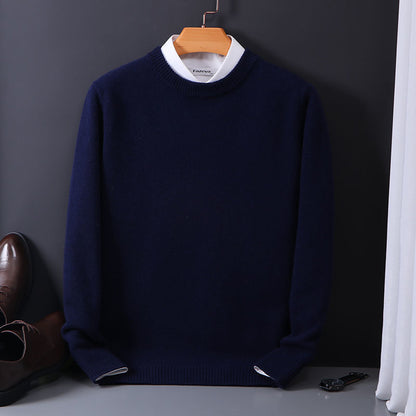 Remington | Men's Oversized Crew Neck Sweater with Relaxed Sleeves