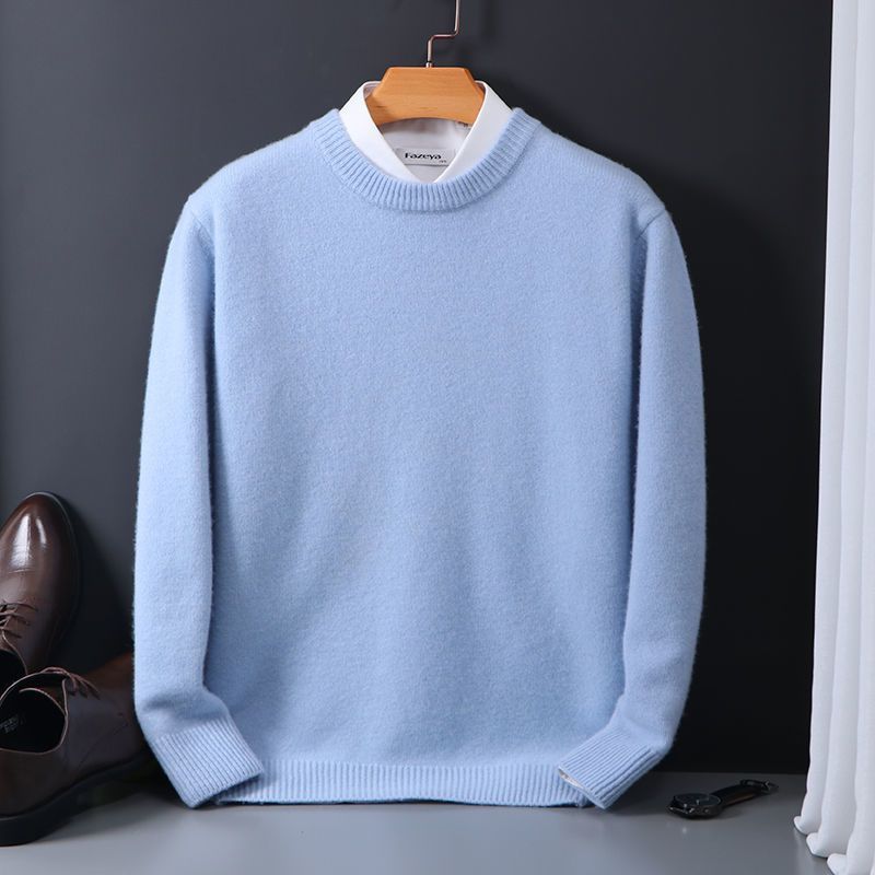 Remington | Men's Oversized Crew Neck Sweater with Relaxed Sleeves