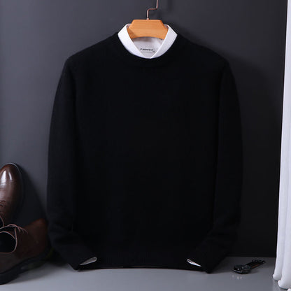Remington | Men's Oversized Crew Neck Sweater with Relaxed Sleeves