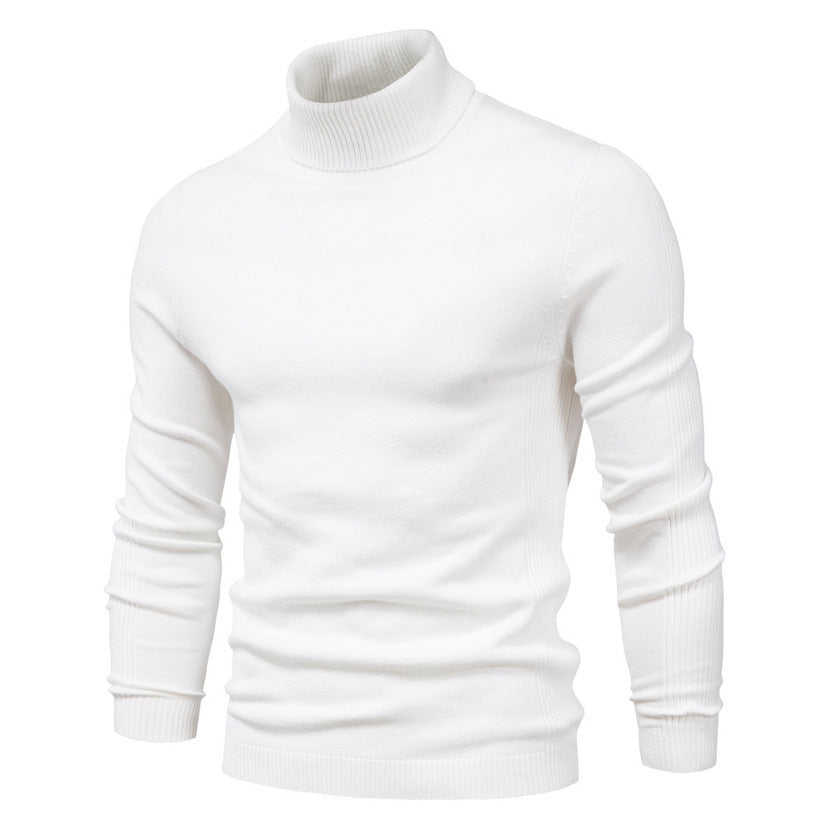 Quincy | Men's Slim Fit Viscose Turtleneck Sweater