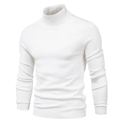 Quincy | Men's Slim Fit Viscose Turtleneck Sweater