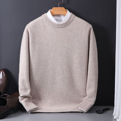 Remington | Men's Oversized Crew Neck Sweater with Relaxed Sleeves