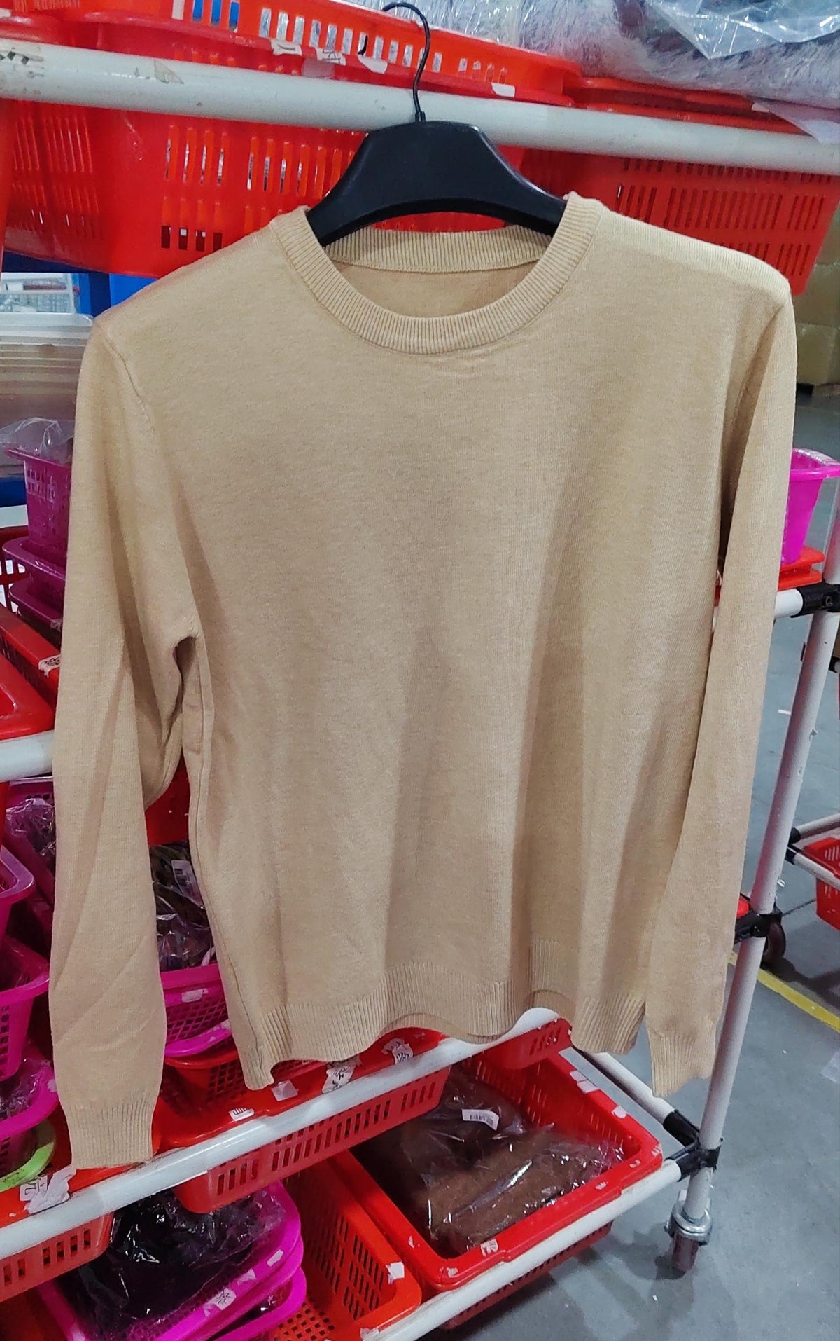 Remington | Men's Oversized Crew Neck Sweater with Relaxed Sleeves