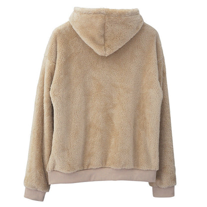Lowell | Men's Plush Double-Faced Pullover Hoodie, Oversized