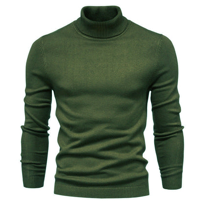 Quincy | Men's Slim Fit Viscose Turtleneck Sweater