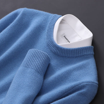 Remington | Men's Oversized Crew Neck Sweater with Relaxed Sleeves