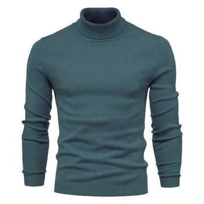 Quincy | Men's Slim Fit Viscose Turtleneck Sweater
