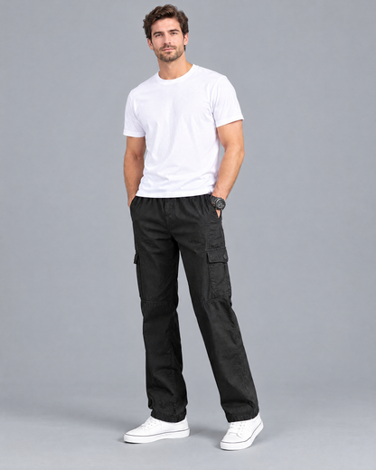 Garrett cargo pants in Black